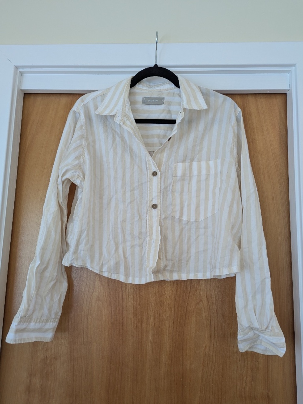 Everlane cropped shirt